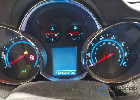 2012 Chevrolet Cruze 1Lt из США, поврежденный, VIN 1G1PF5SC2C7340501